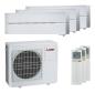 Preview: Mitsubishi Electric 2x MSZ-LN18VGK / 1x MSZ-LN50VGK Diamond und MXZ-3F54VF Multi-Split-Klimaanlage