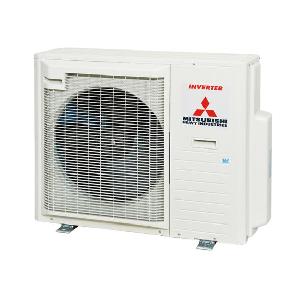 Mitsubishi Heavy 1x SRK 25 ZS-WF / 2x SRK 50 ZS-WF und SCM 80 ZS-W Multi-Split Klimaanlage